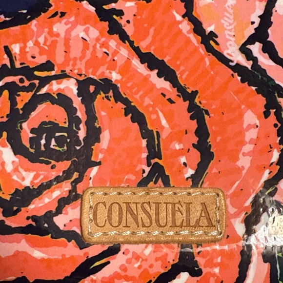 Gorgeous Everleigh Consuela Vibrant Floral Downtown Crossbody Bag - Picture 2 of 7